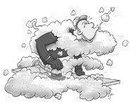 Mastermate Cartoon 2 - Working Dust Free is Working Healthy