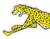 Illustration for a car sticker